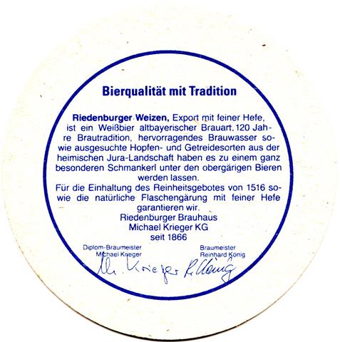 riedenburg keh-by rieden rund 3b (215-bierqualitt mit-blau) 